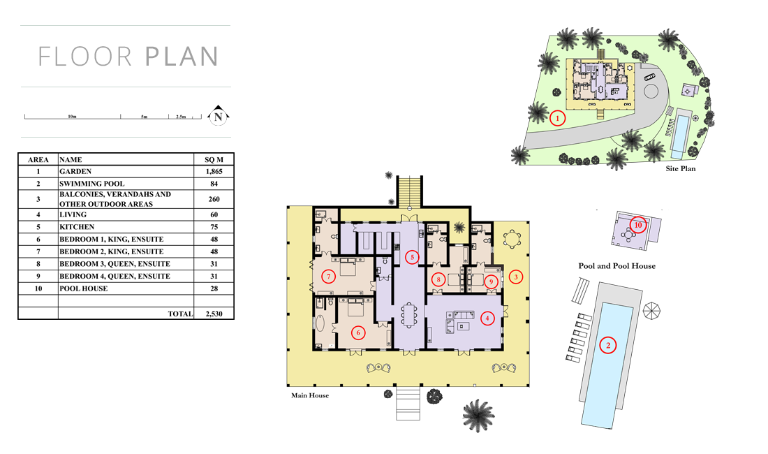 the villa floorplan